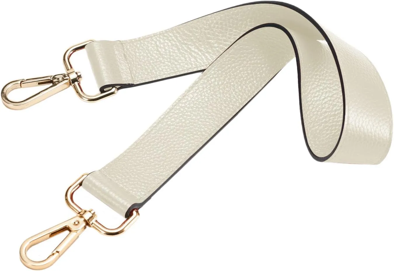 24.8” Leather Replacement Strap for Handbags Shoulder Bag with Metal Buckles
