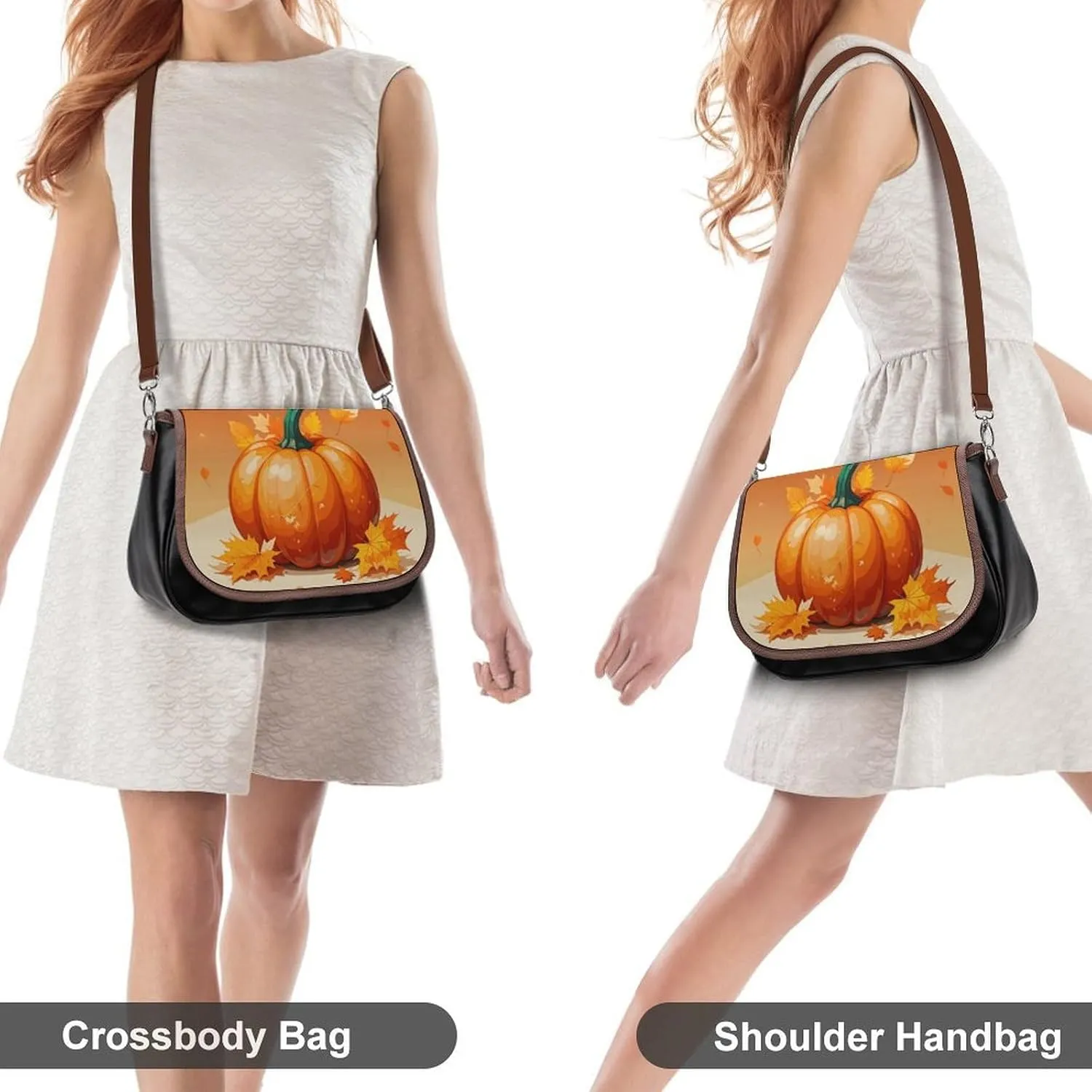 A Dog Crossbody Bags for Women,PU Leather Tote Bag for Women,Shoulder Bag Purse for Work Shopping Travel