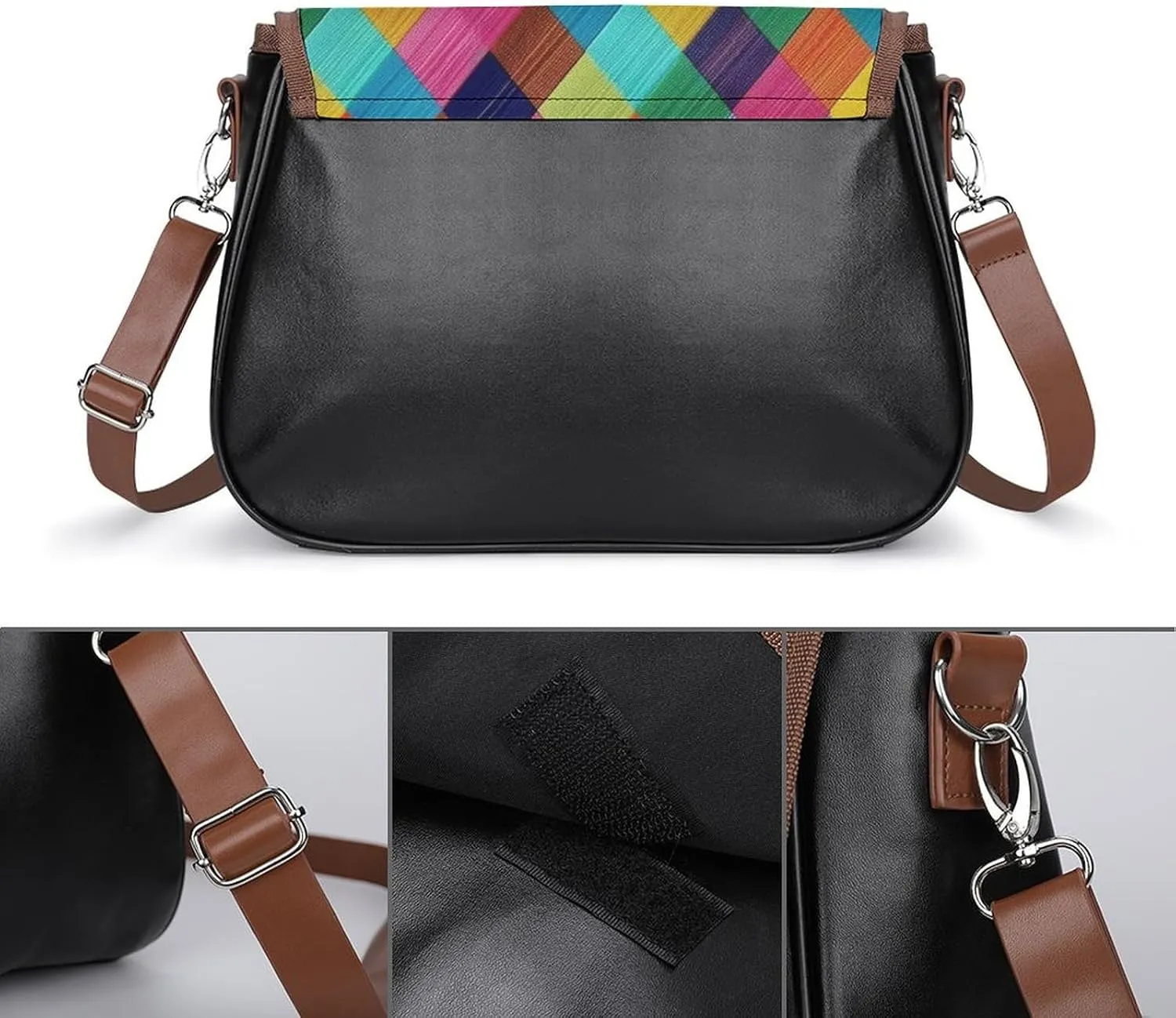 A Drink Crossbody Bags for Women,PU Leather Tote Bag for Women,Shoulder Bag Purse for Work Shopping Travel