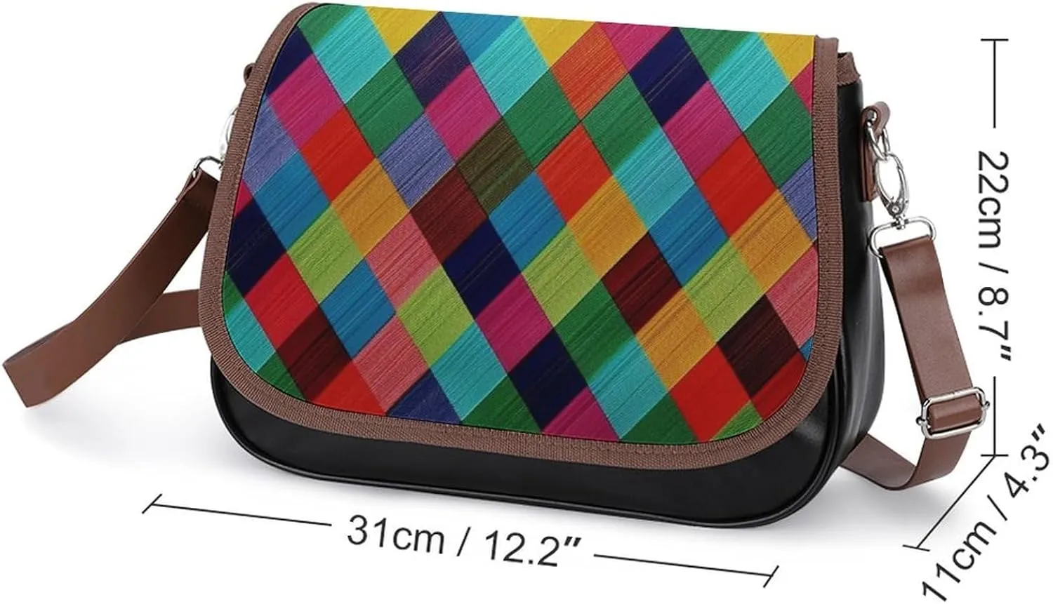 A Drink Crossbody Bags for Women,PU Leather Tote Bag for Women,Shoulder Bag Purse for Work Shopping Travel