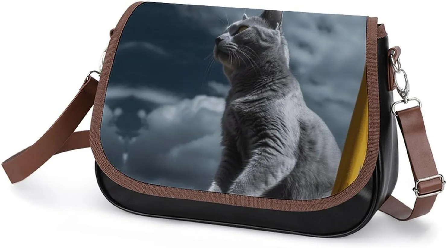 A Drink Crossbody Bags for Women,PU Leather Tote Bag for Women,Shoulder Bag Purse for Work Shopping Travel