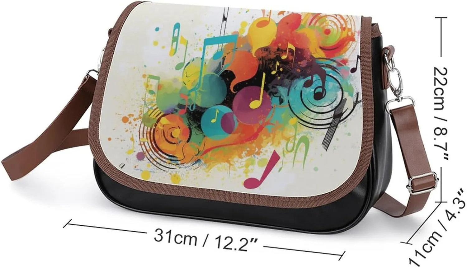 Animal Cartoon Elephant Crossbody Bags for Women,PU Leather Tote Bag for Women,Shoulder Bag Purse for Work Shopping Travel