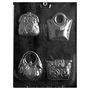 Assorted Fashion Purses Chocolate Mold