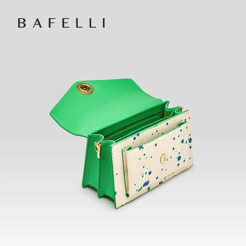 BAFELLI 2024 LUXURY BRAND LEATHER CROSSBODY CAT STYLE
