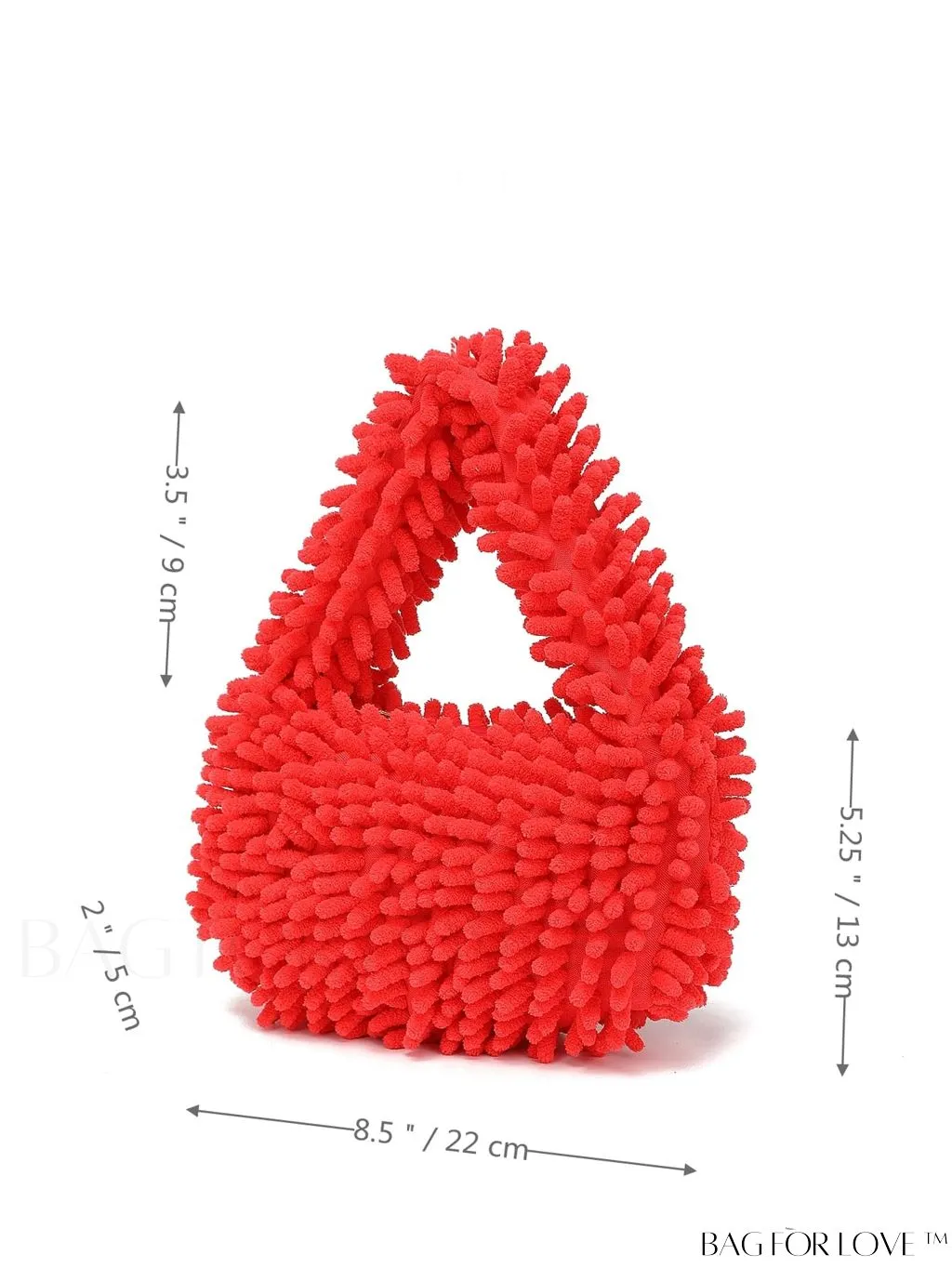 BagForLove - Premium Plush Satchel: Durable and Stylish