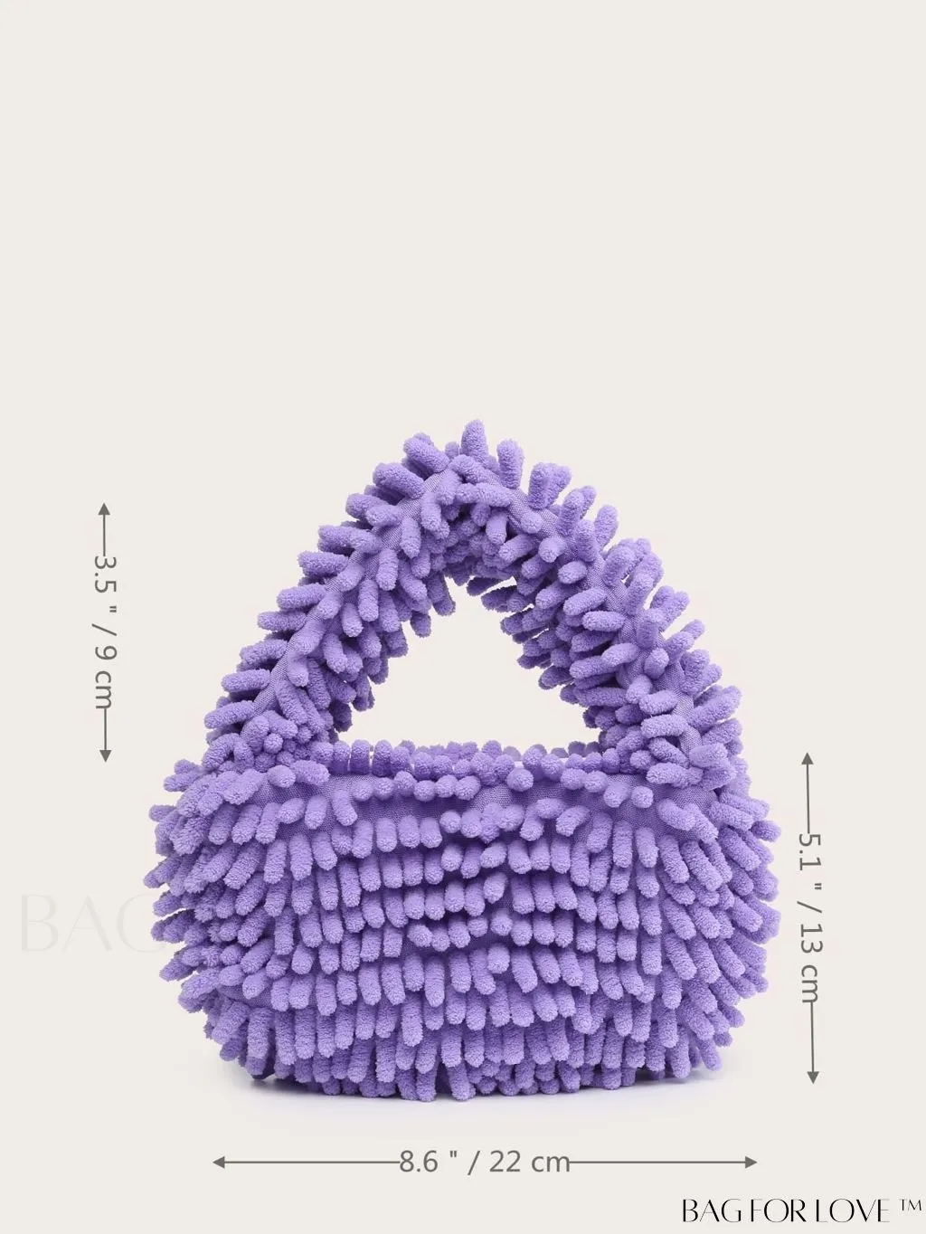 BagForLove - Premium Plush Satchel: Durable and Stylish
