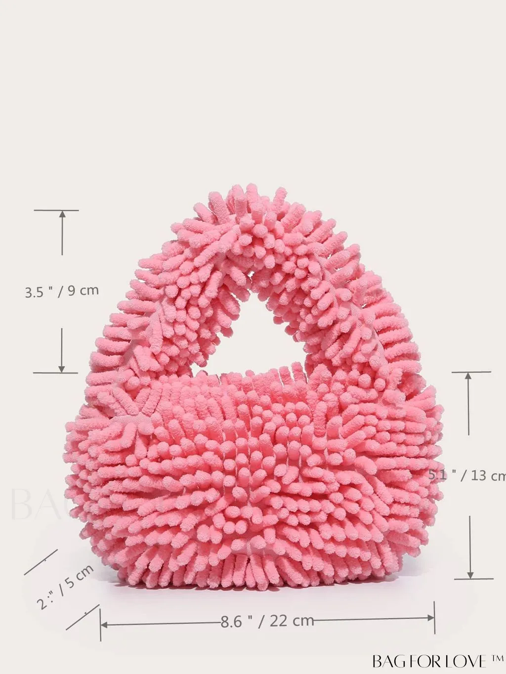 BagForLove - Premium Plush Satchel: Durable and Stylish