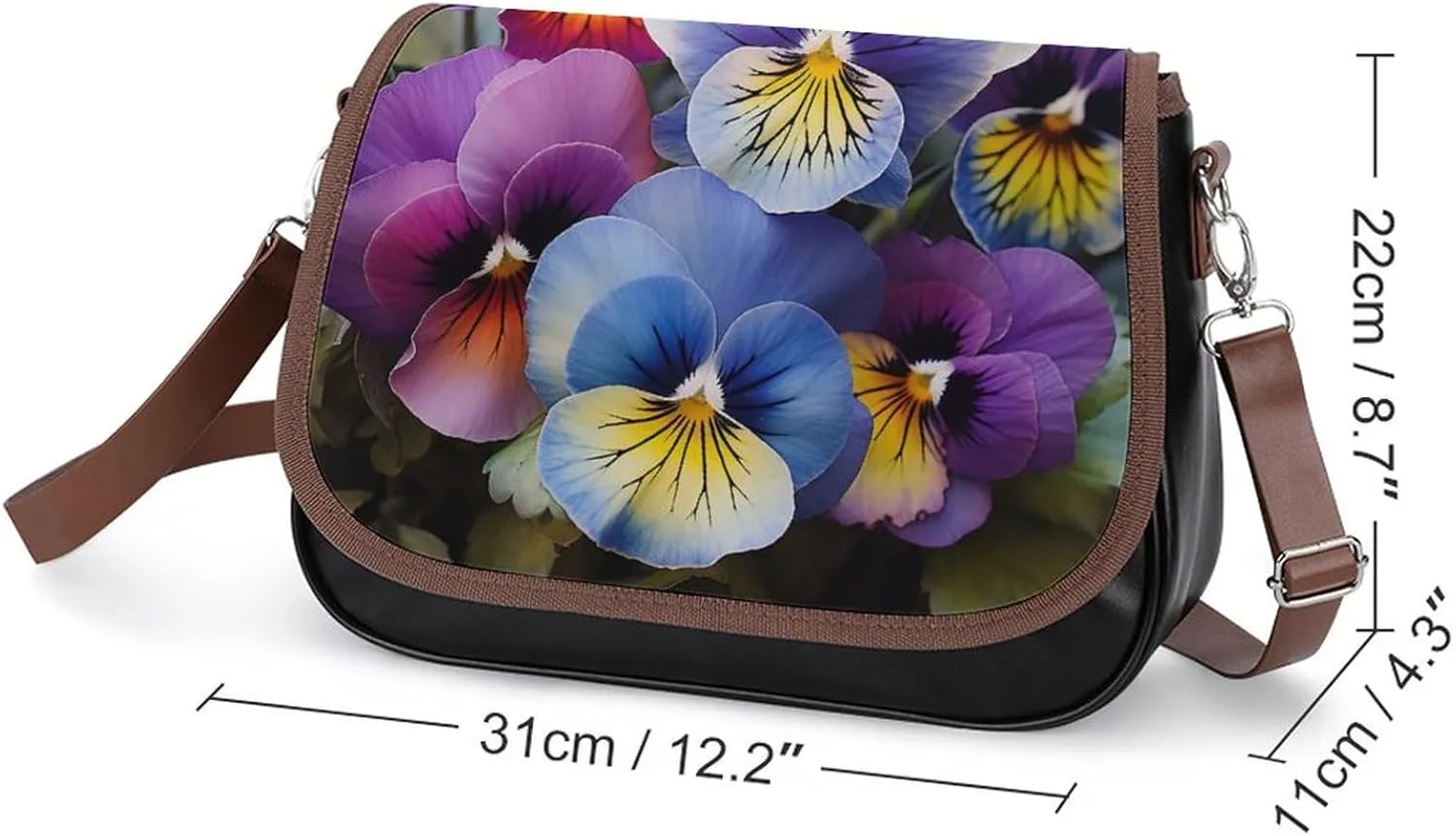 Beautiful Mermaid Tail Crossbody Bags for Women,PU Leather Tote Bag for Women,Shoulder Bag Purse for Work Shopping Travel