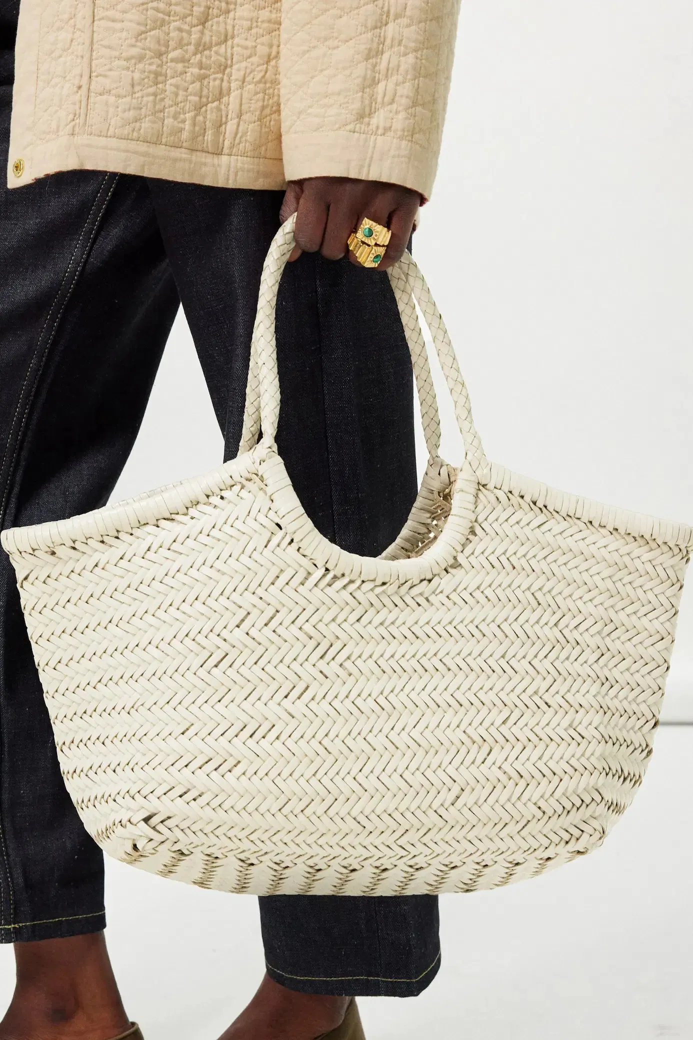 Big Nantucket Basket Woven Bag