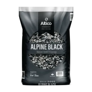 Black ice (alpine black) chippings