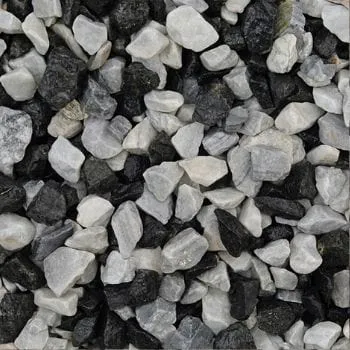 Black ice (alpine black) chippings
