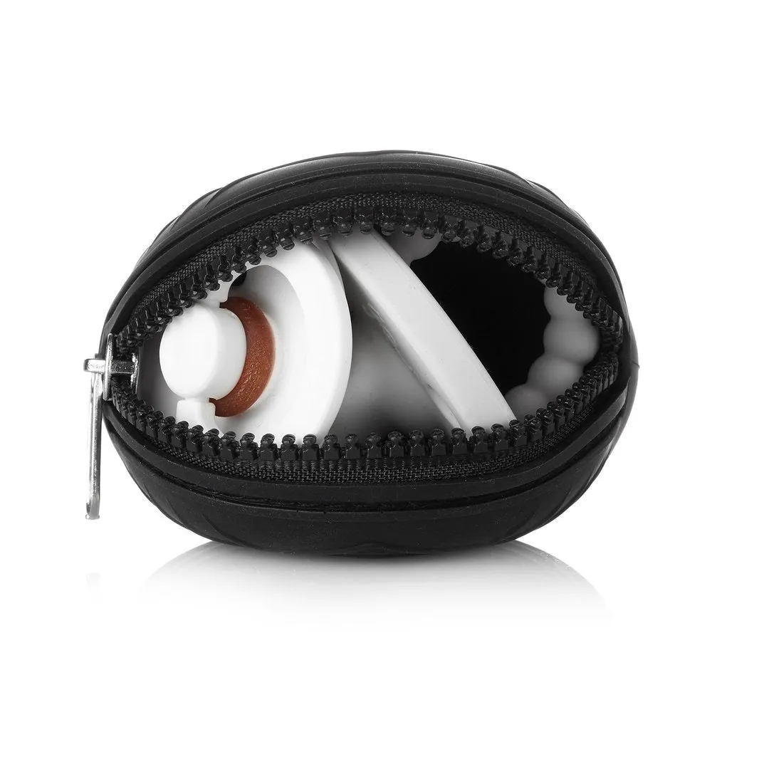 Black Pacifier Case Holder