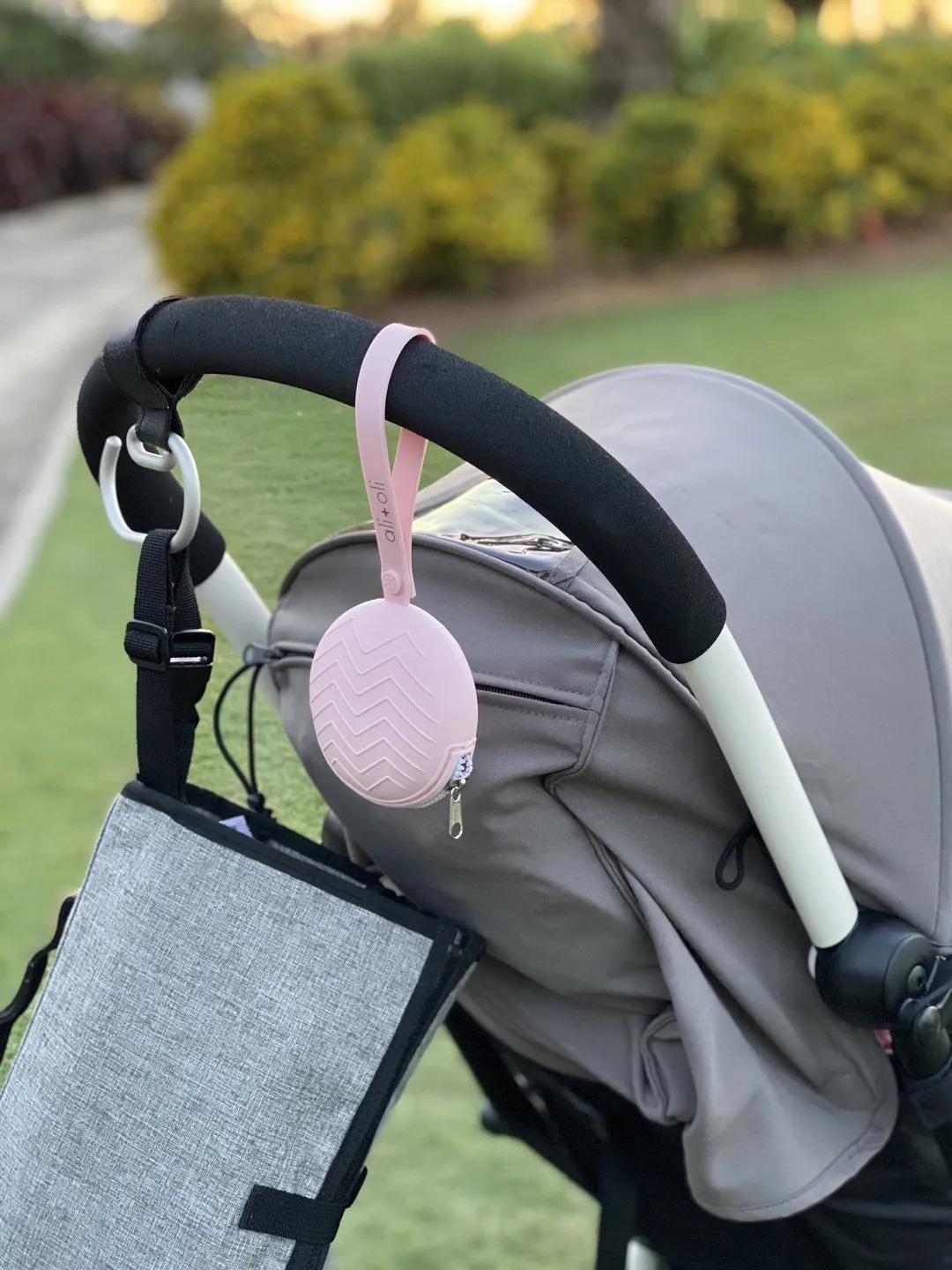 Black Pacifier Case Holder