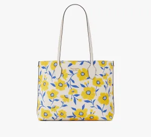 Bleecker Sunshine Floral Tote Bag, groß