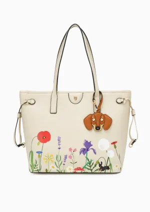 Blossom Infinite M Tote Bag - Printed Ivory