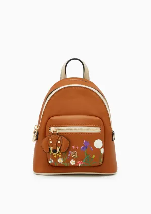 Blossom Infinite Mini Backpack - Printed Brown