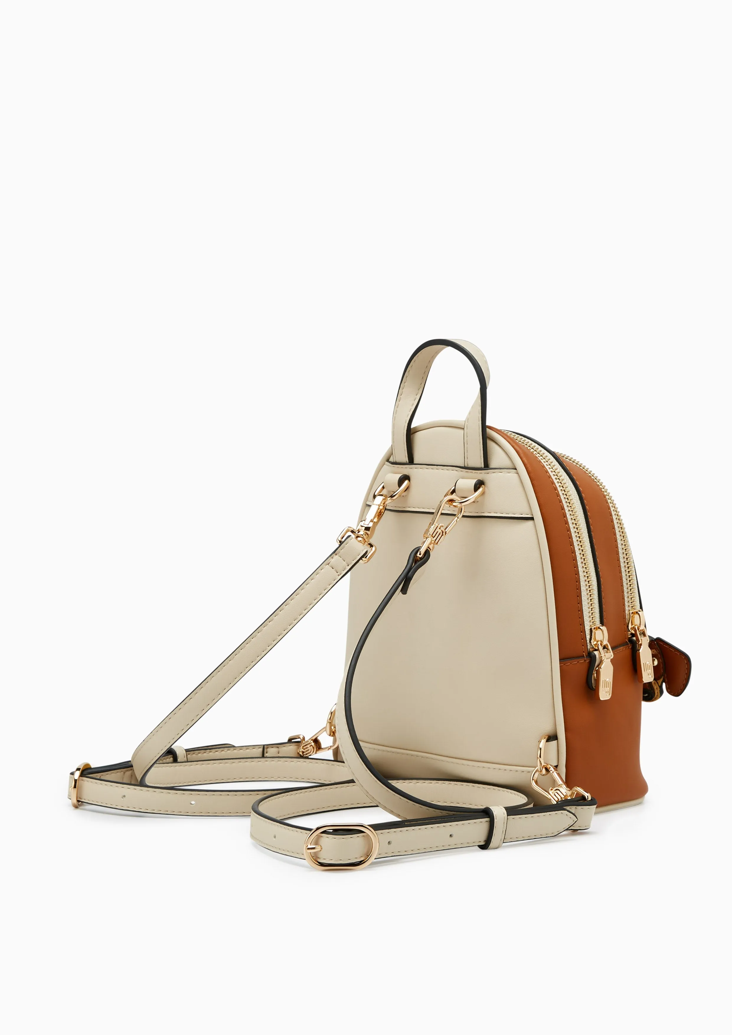 Blossom Infinite Mini Backpack - Printed Brown
