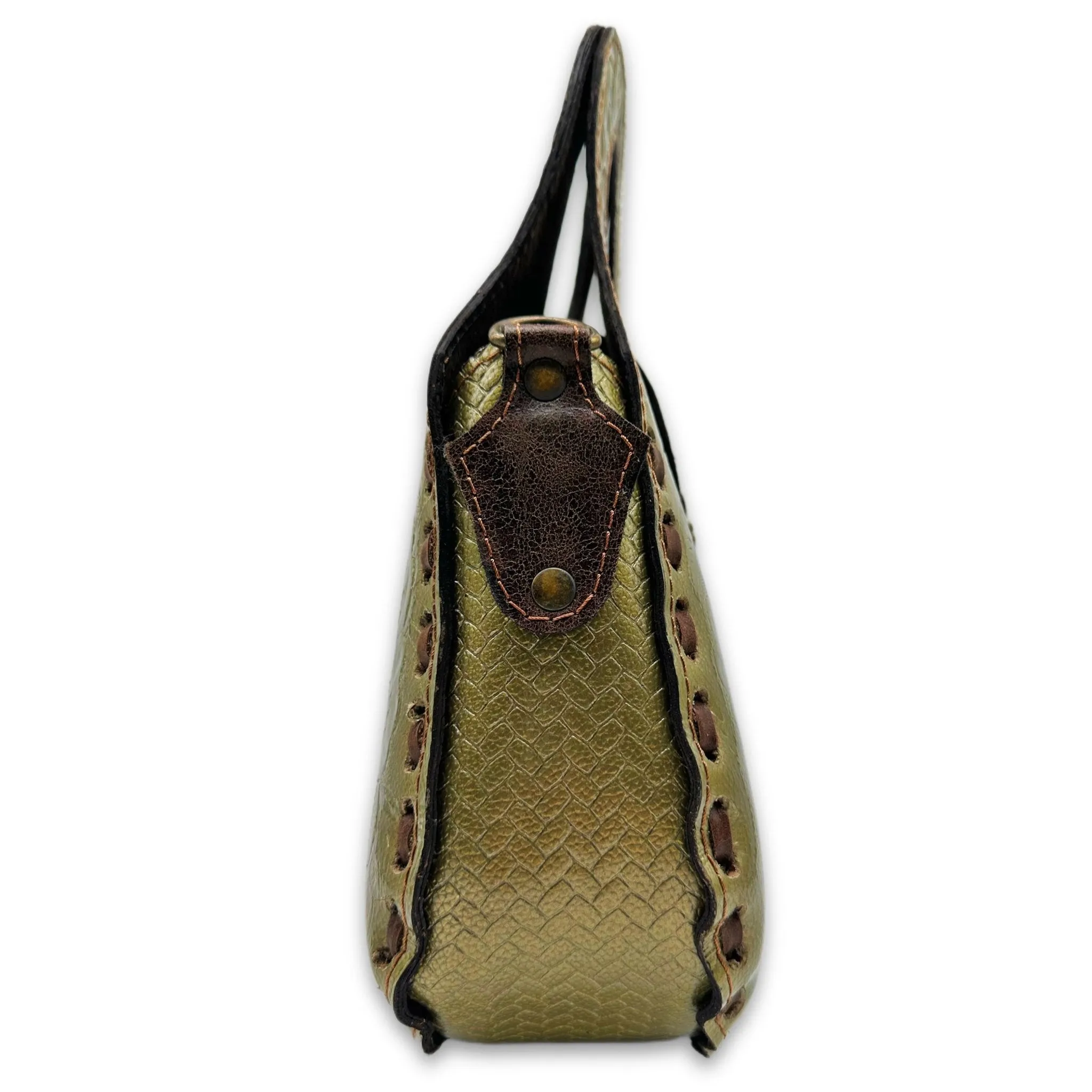 Blossom Tote in Avocado Green