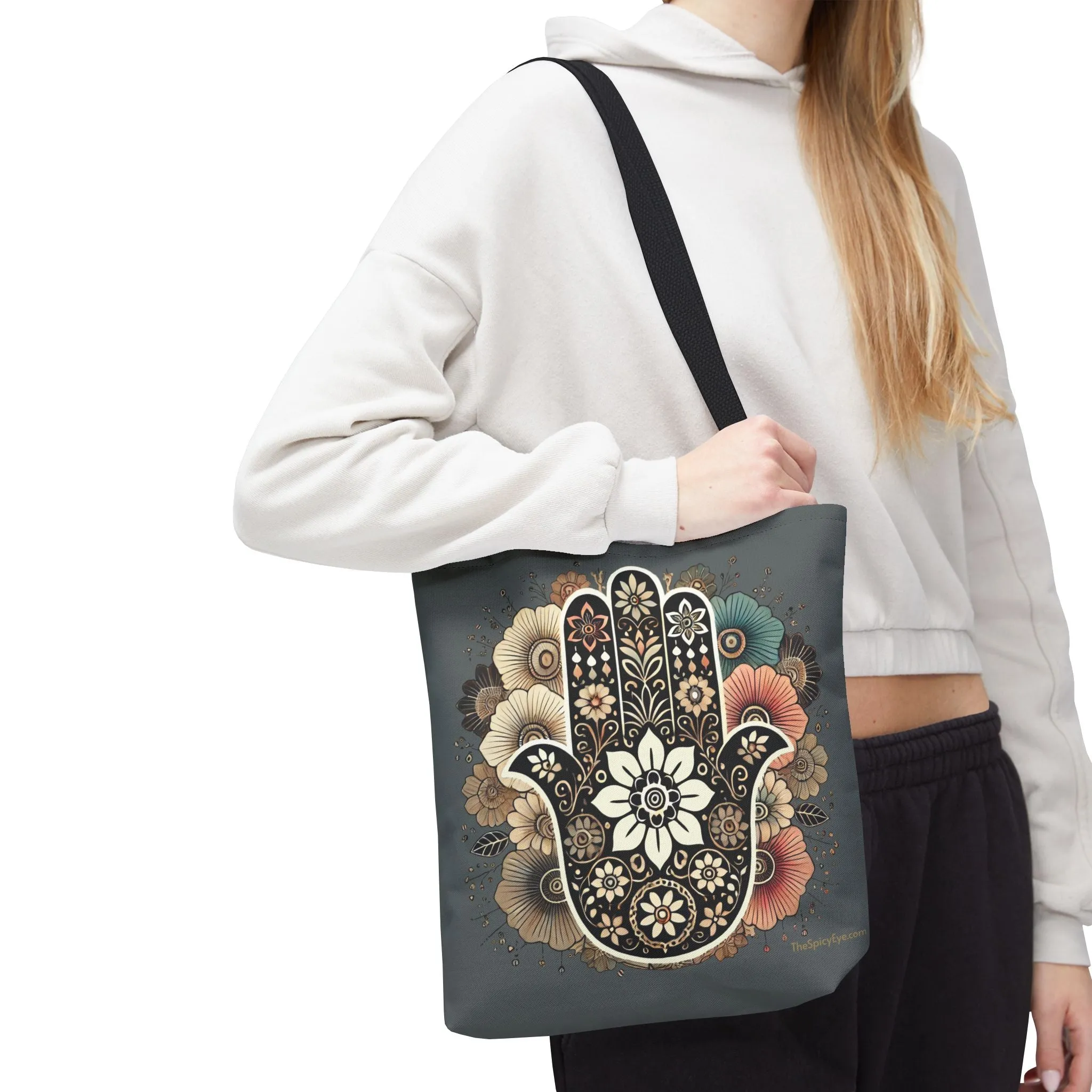 Boho Blossom Hamsa