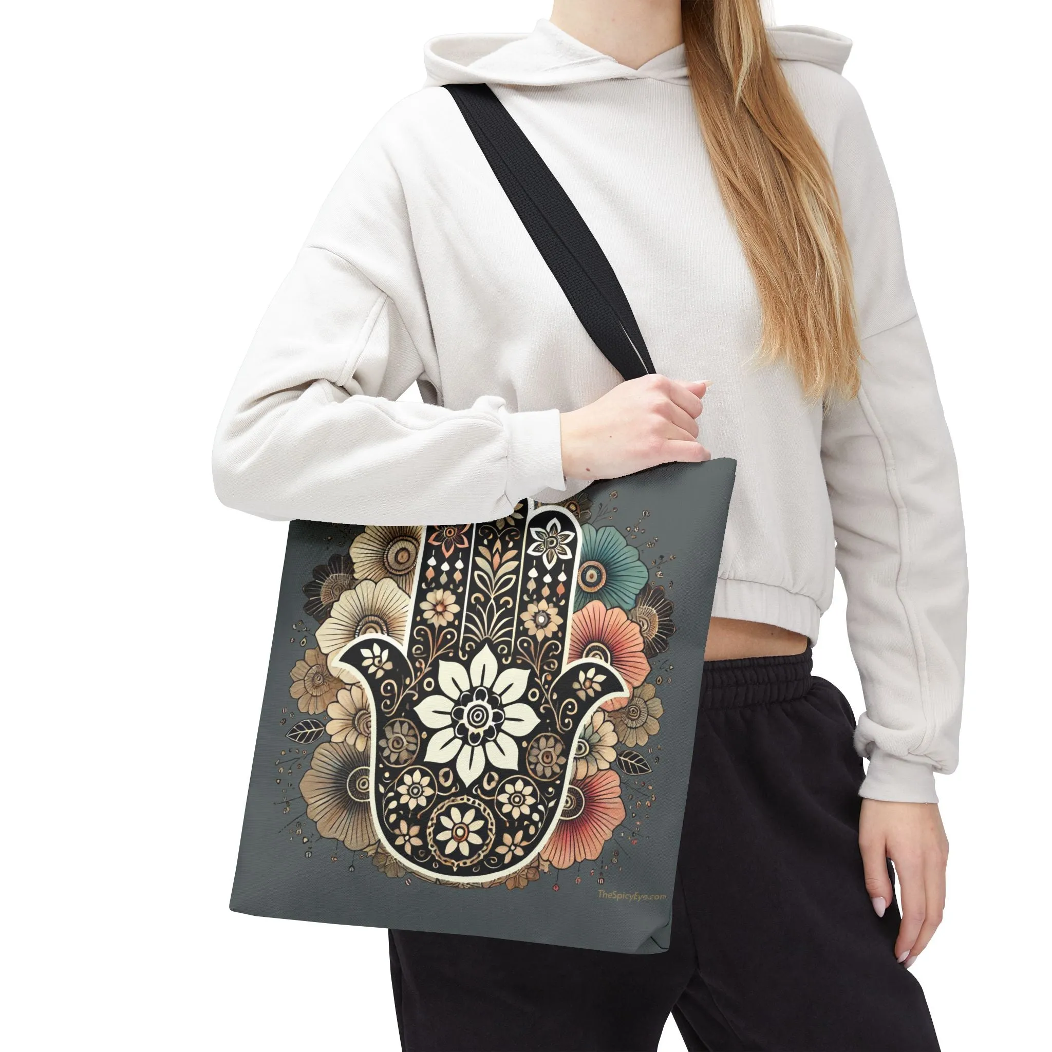 Boho Blossom Hamsa