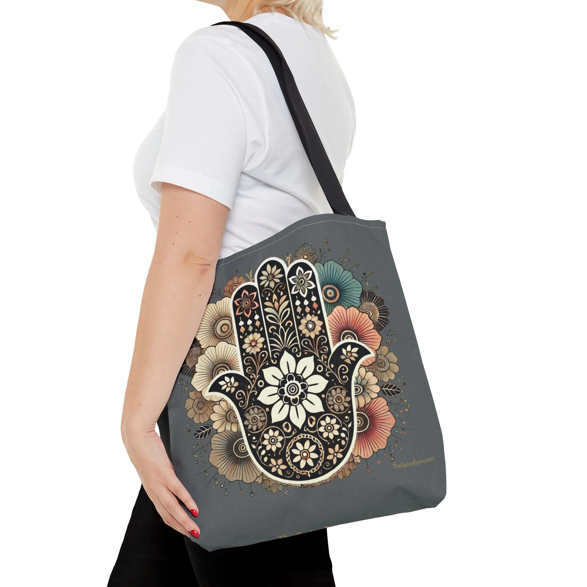 Boho Blossom Hamsa