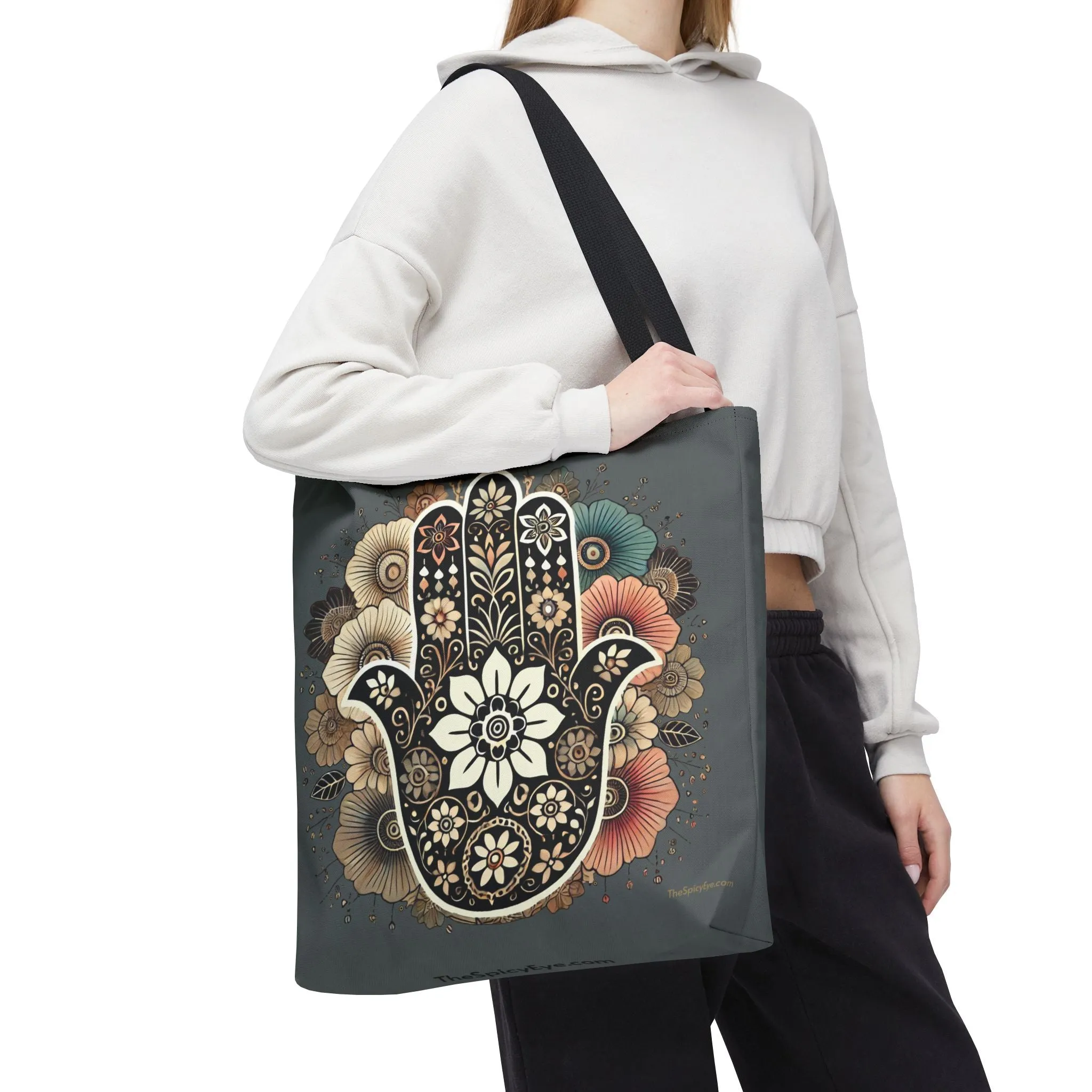 Boho Blossom Hamsa