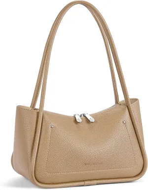 BOSTANTEN Small Purses for Women Trendy Shoulder Bag Vegan Leather Designer Hobo Handbags