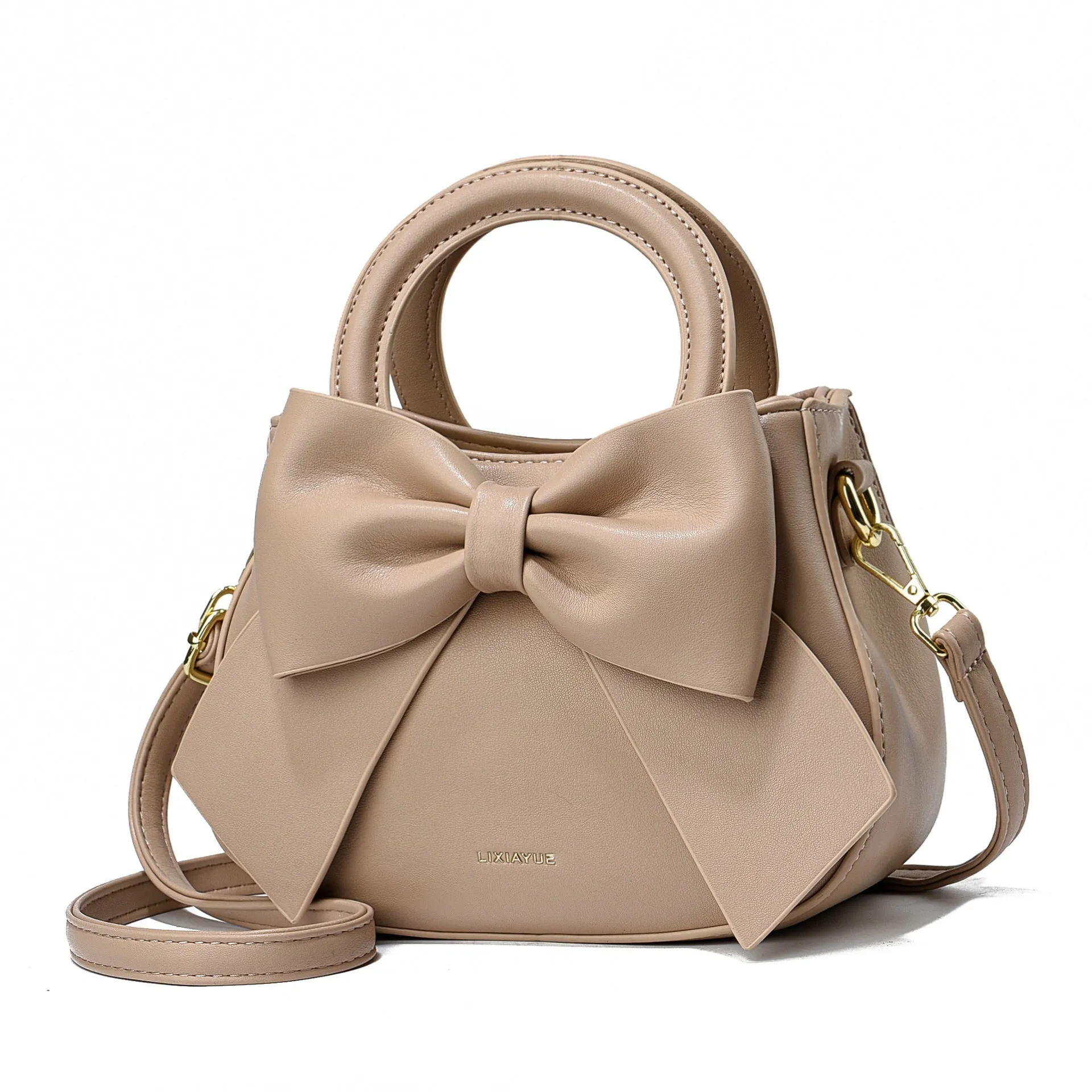 Bowknot Portable Design Fresh Sweet Girlish Shoulder Bags