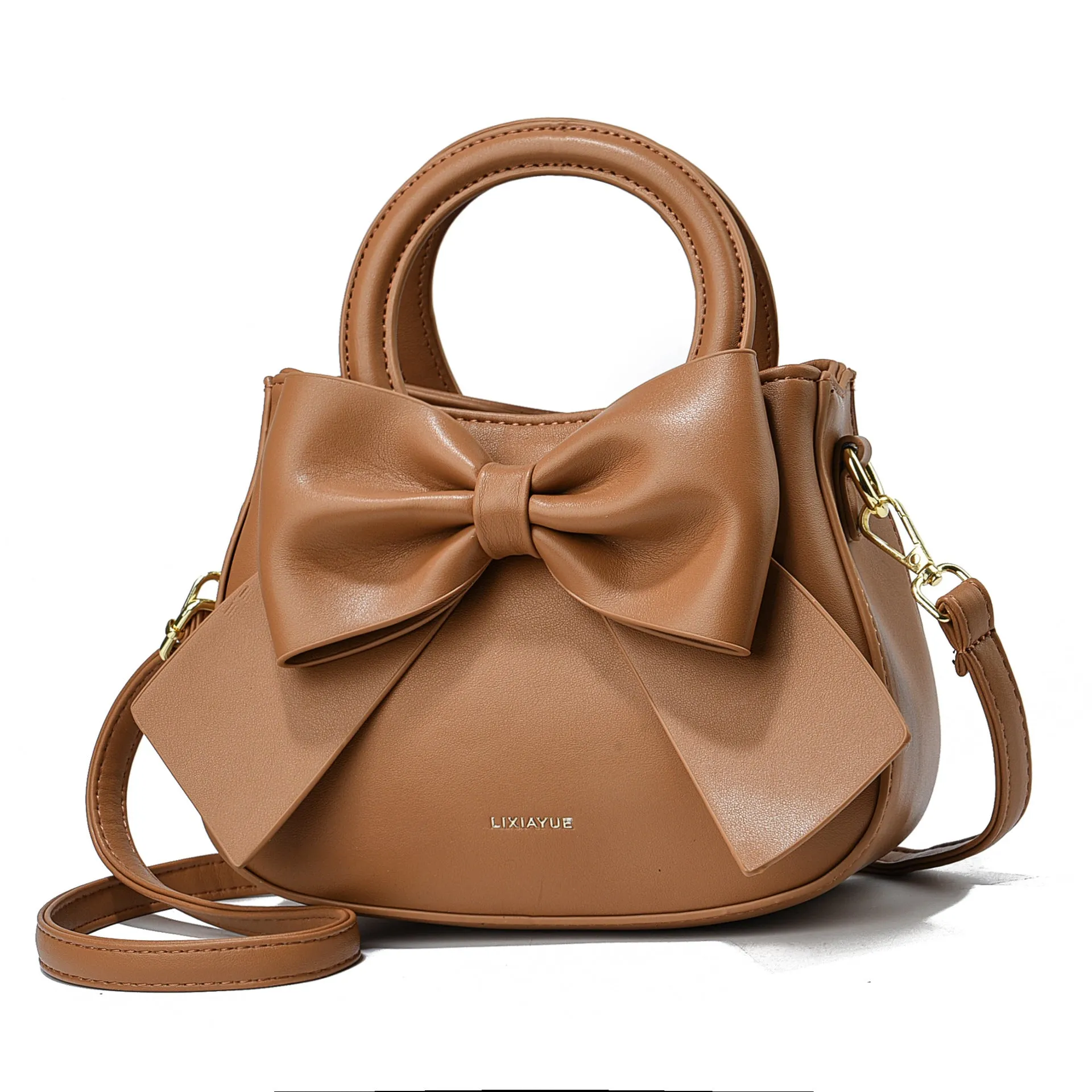 Bowknot Portable Design Fresh Sweet Girlish Shoulder Bags