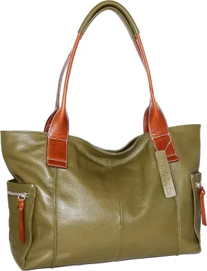 Brenna Leather Tote