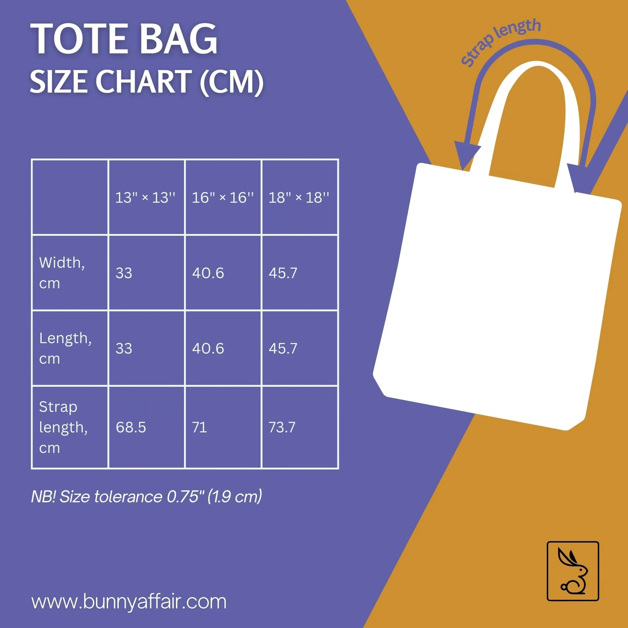 Bunny Blossom Tote Bag by Bunny Affair