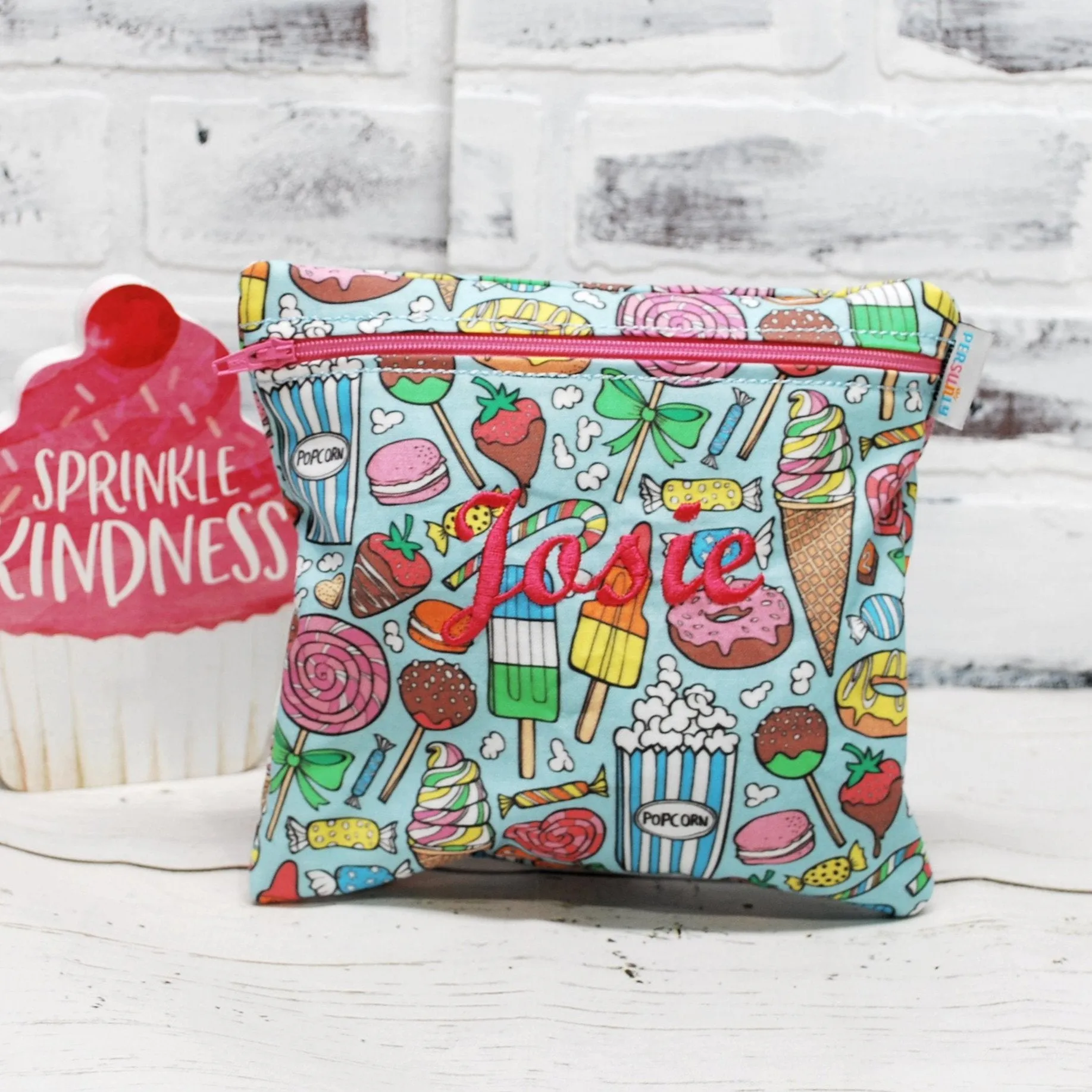 Candy and Desserts Personalized Reusable Food Bag