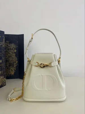 CD DIOR C’EST LATTE BUCKET SHAPE BAG