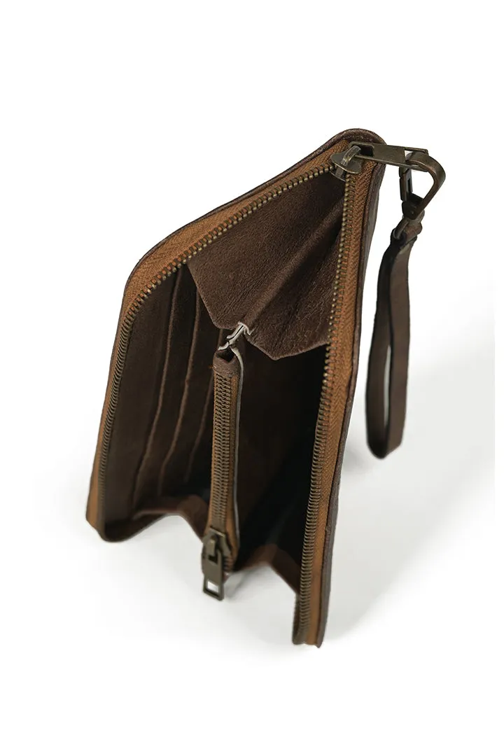 Chocolate Brown Embroided Women Oktoberfest Purse