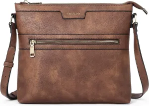 CHOLISS Large Crossbody Bags for Women, Medium Size Purses for Women with Vegan Leather