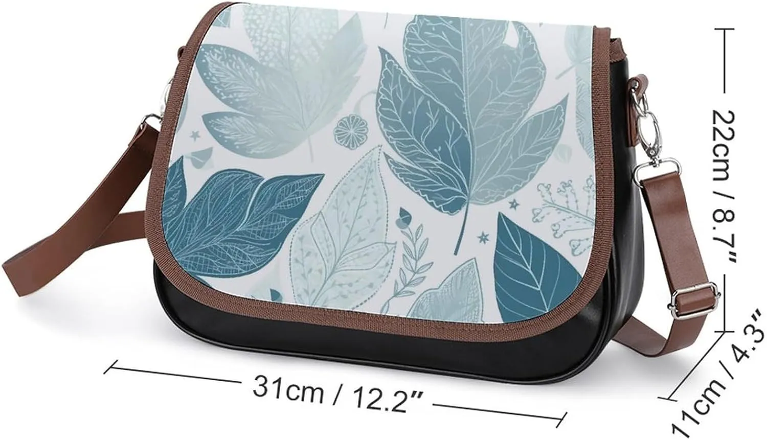 Christmas Barn Door Crossbody Bags for Women,PU Leather Tote Bag for Women,Shoulder Bag Purse for Work Shopping Travel