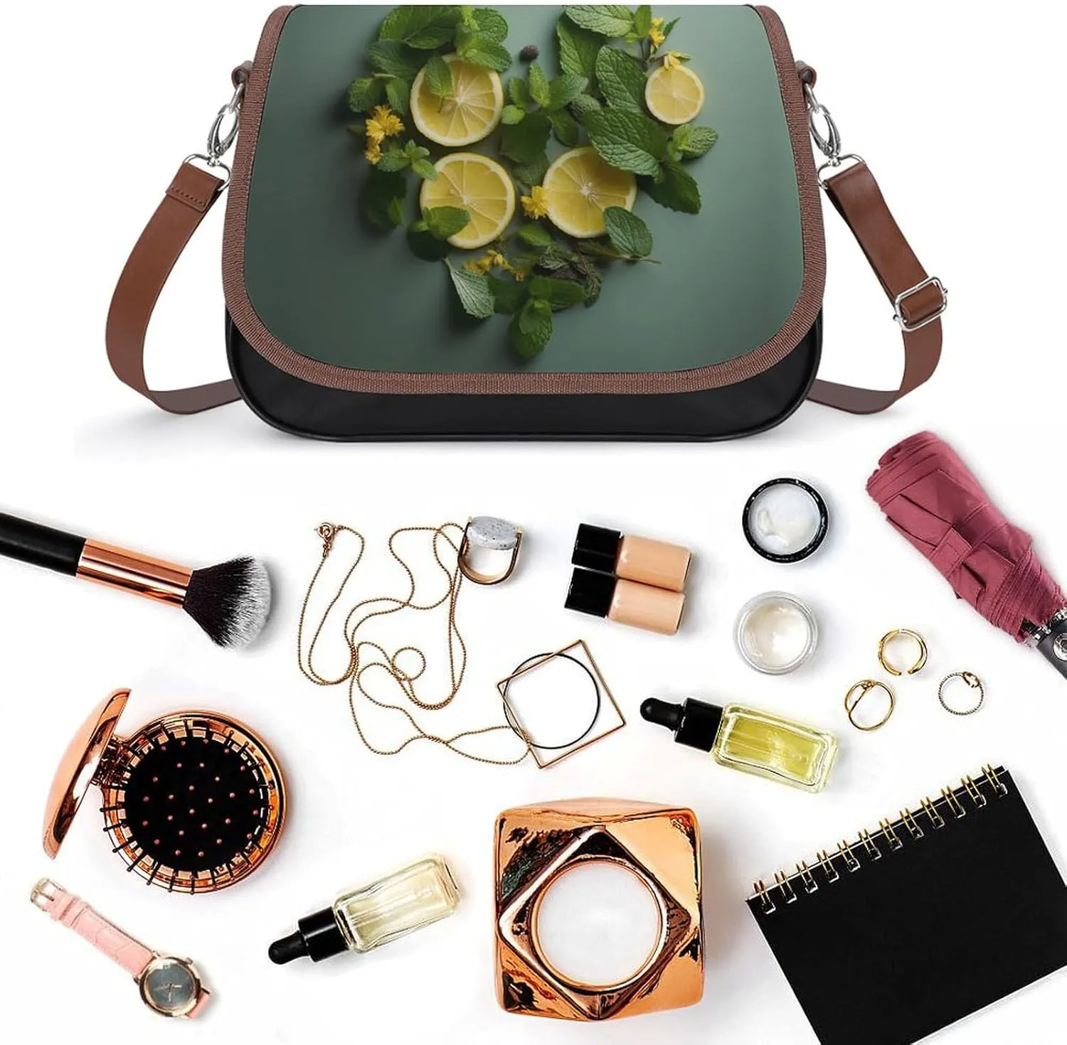 Christmas Barn Door Crossbody Bags for Women,PU Leather Tote Bag for Women,Shoulder Bag Purse for Work Shopping Travel