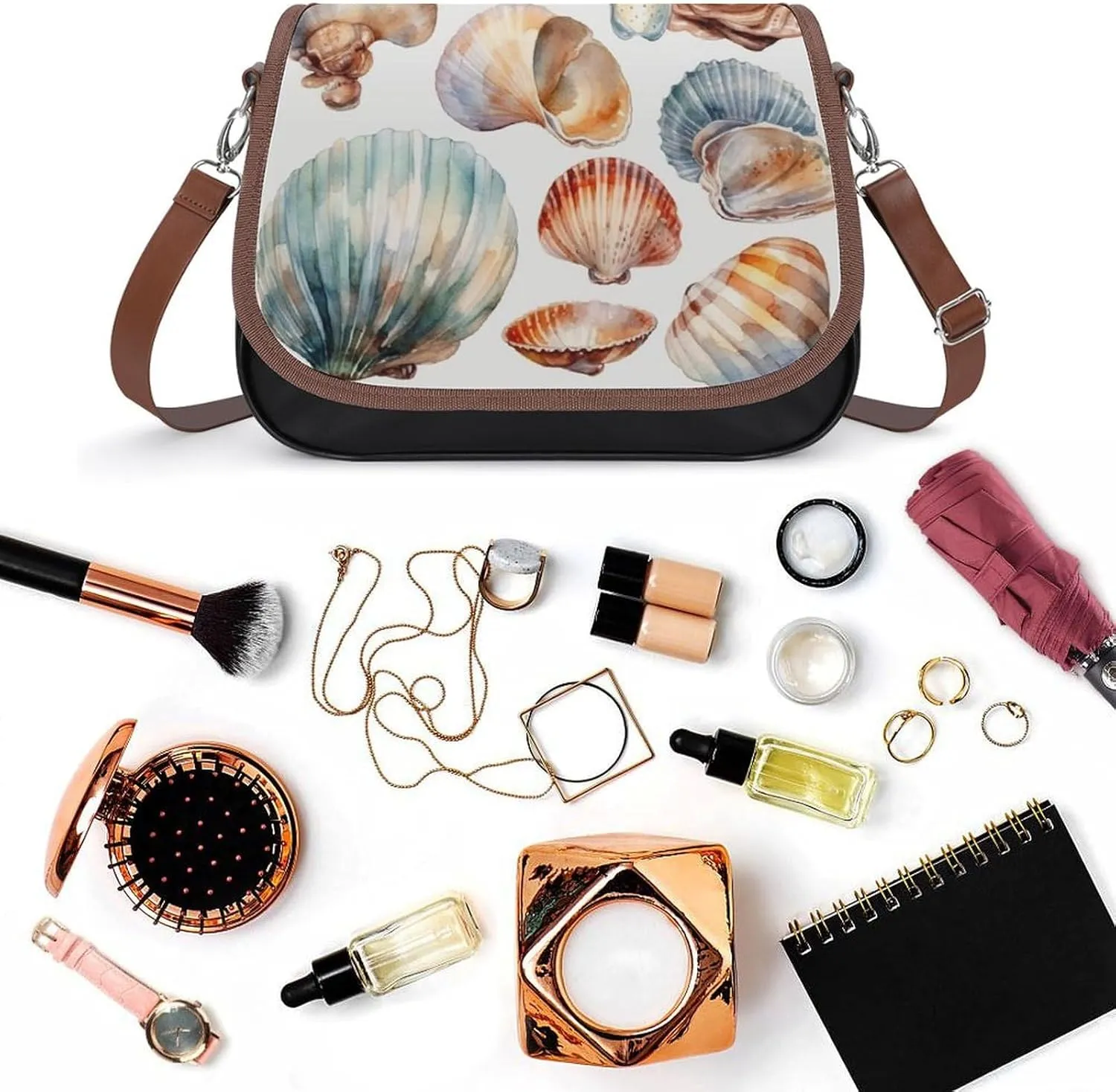 Christmas Barn Door Crossbody Bags for Women,PU Leather Tote Bag for Women,Shoulder Bag Purse for Work Shopping Travel