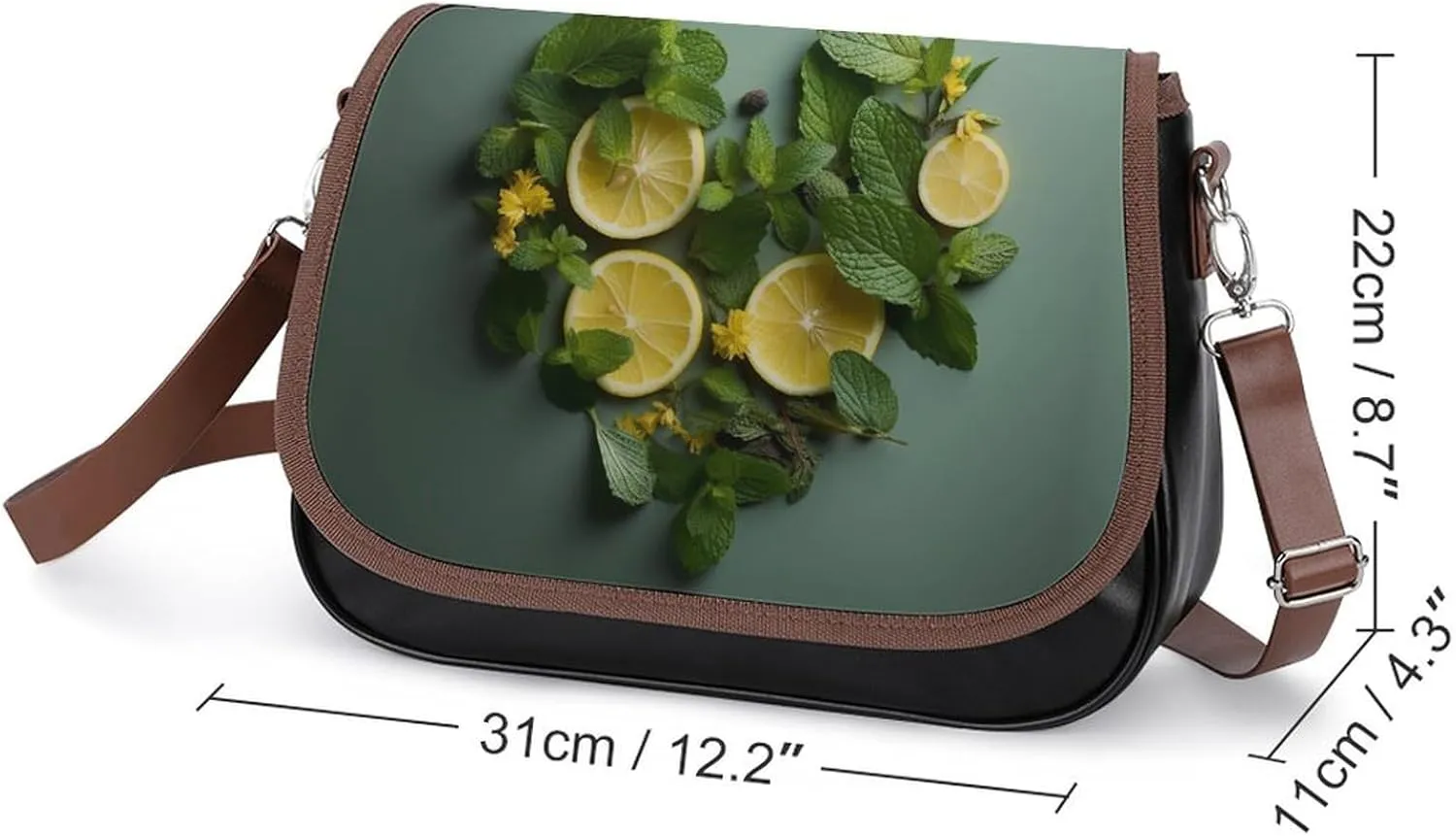 Christmas Barn Door Crossbody Bags for Women,PU Leather Tote Bag for Women,Shoulder Bag Purse for Work Shopping Travel