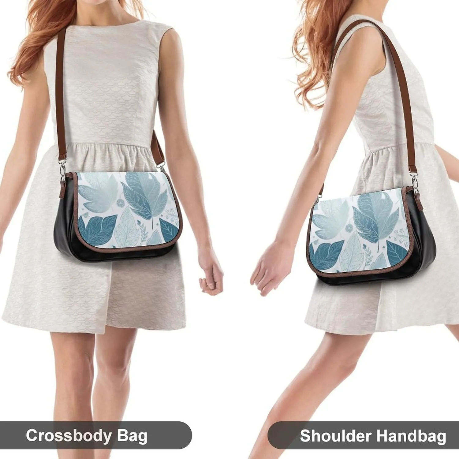 Christmas Barn Door Crossbody Bags for Women,PU Leather Tote Bag for Women,Shoulder Bag Purse for Work Shopping Travel