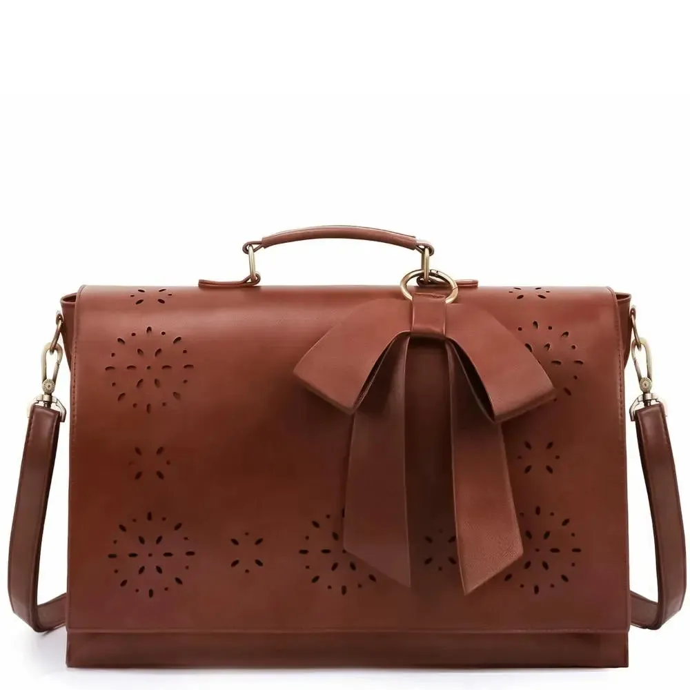 Claire’s Elegant Bow-Tie Satchel