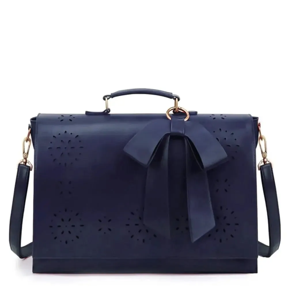 Claire’s Elegant Bow-Tie Satchel