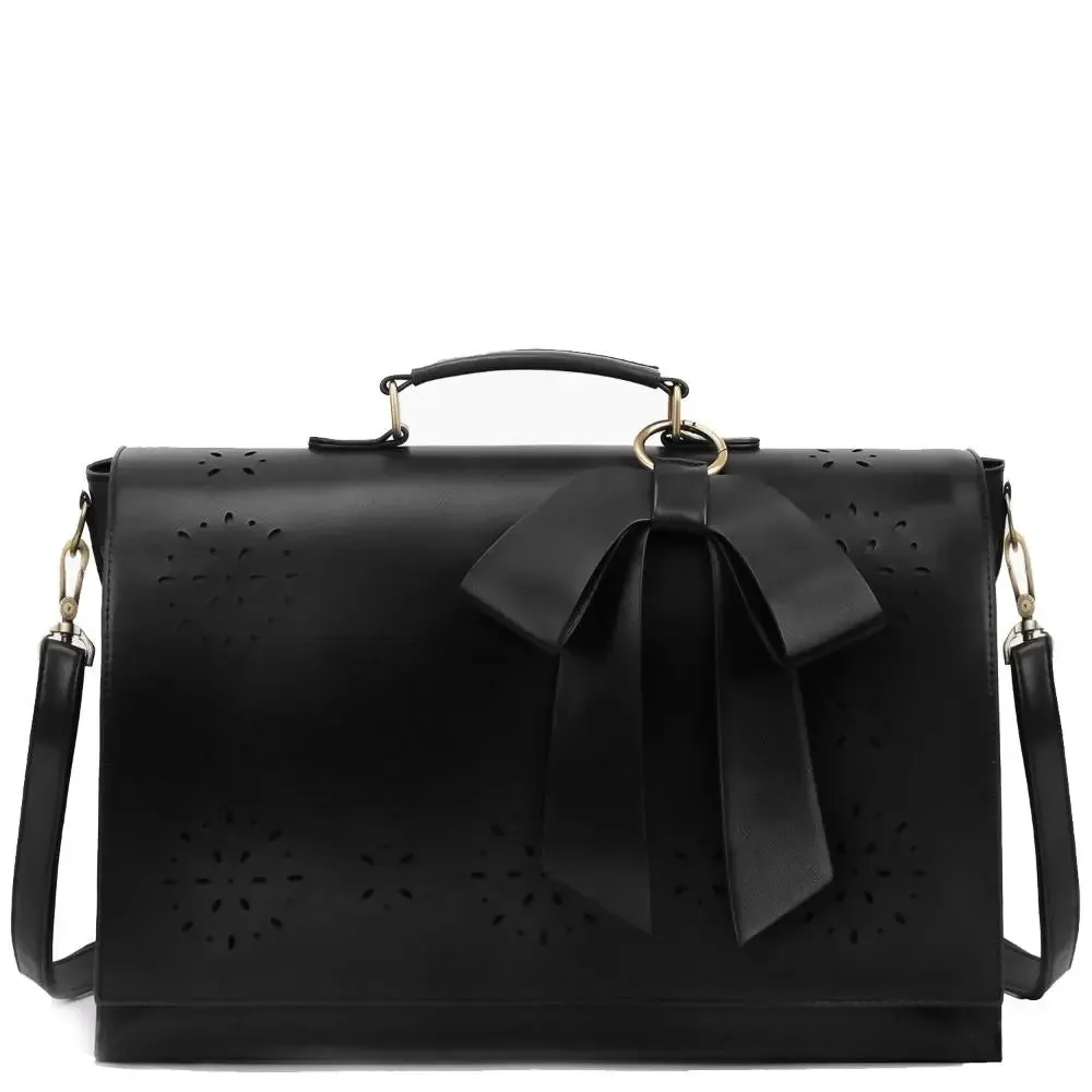 Claire’s Elegant Bow-Tie Satchel