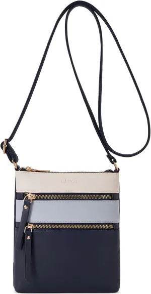 CLUCI Crossbody Purses for Women, Medium Size Zipper Pocket Adjustable Strap, Soft Leather Women's Shoulder Handbags