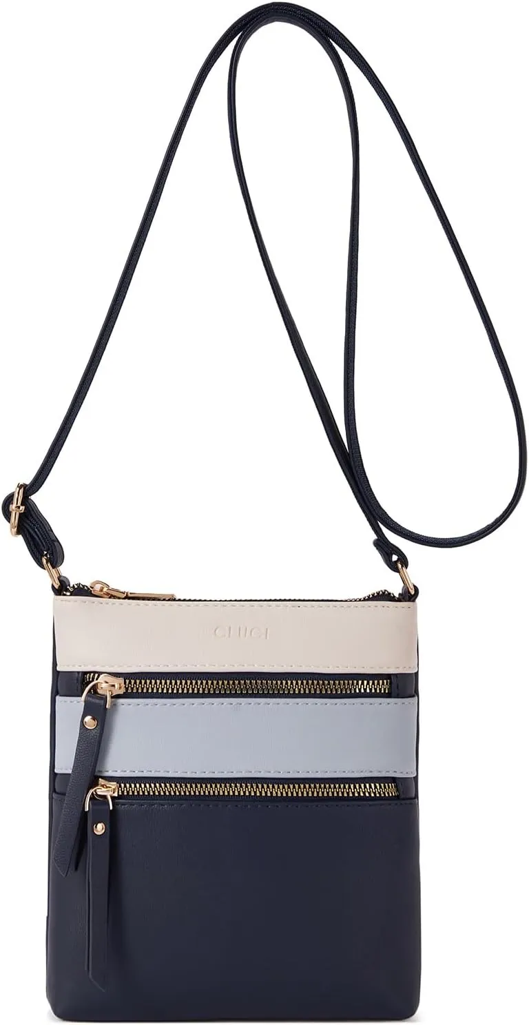 CLUCI Crossbody Purses for Women, Medium Size Zipper Pocket Adjustable Strap, Soft Leather Women's Shoulder Handbags