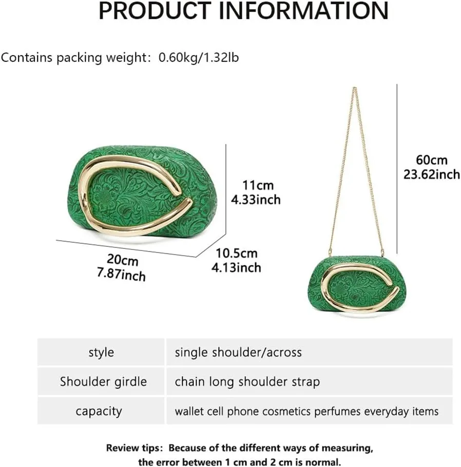 Clutch Purses for Women Evening/Wedding Chic Woven Bag Formal PU Leather Purse Designer Handbags for Party Prom