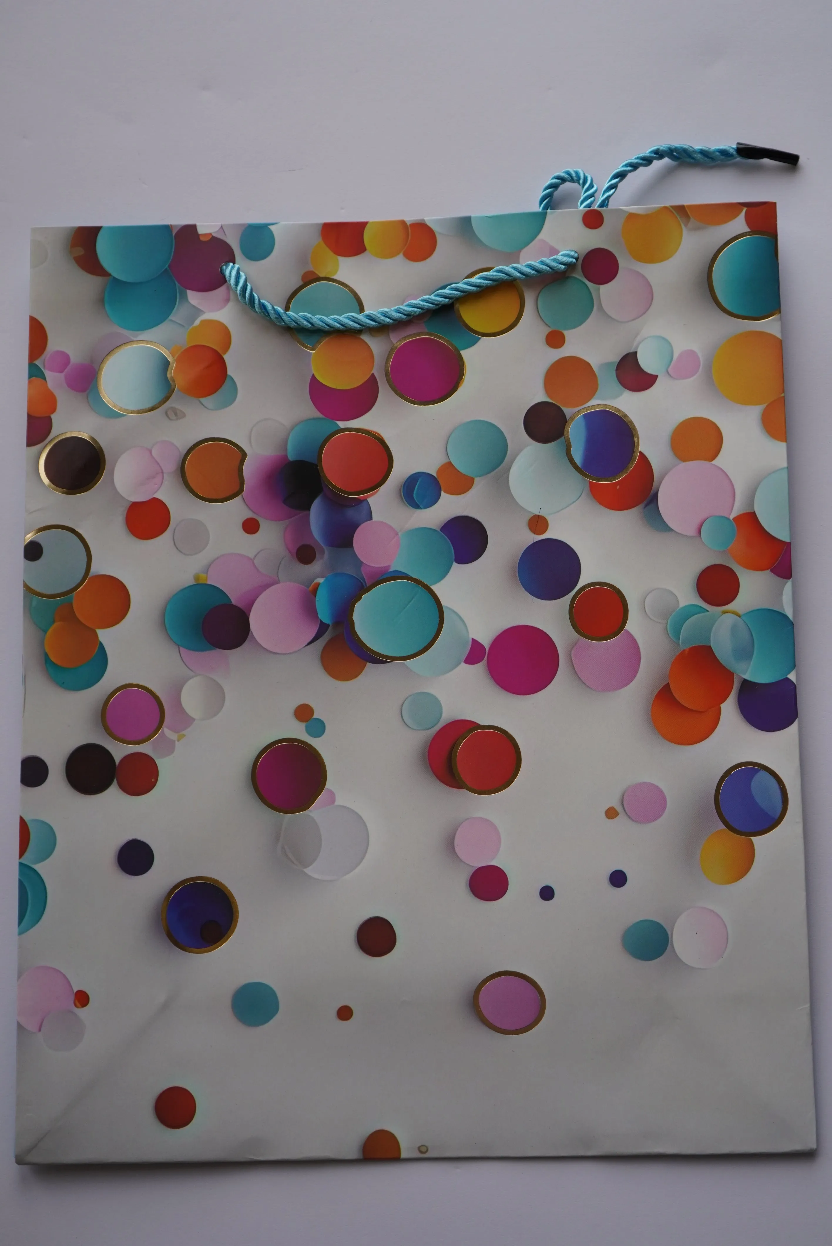 Colorful Confetti Celebration Gift Bags – Assorted Designs
