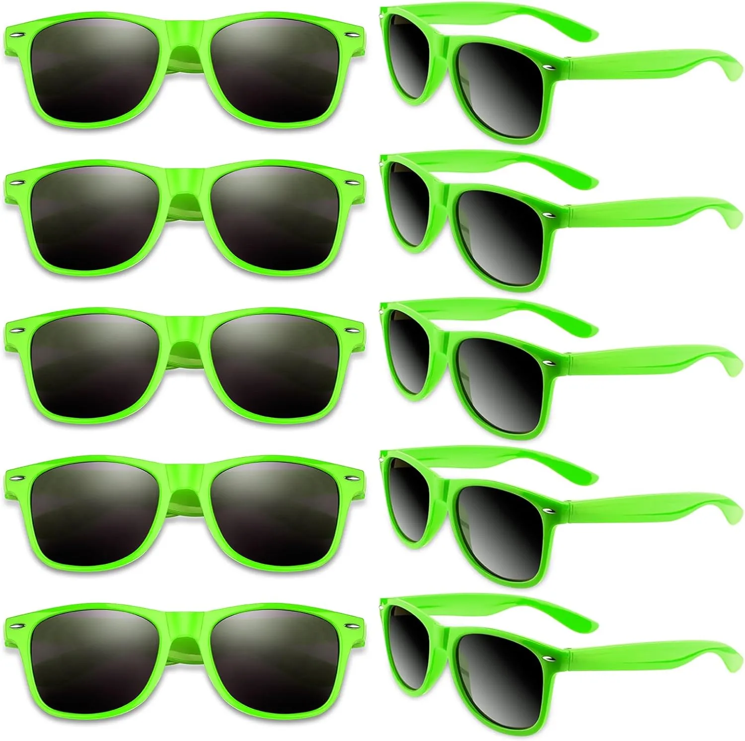 Colorful Party Sunglasses Bulk 20 Packs for Wedding Beach Summer Pool Party Supplies Goodie Bags Stuffers