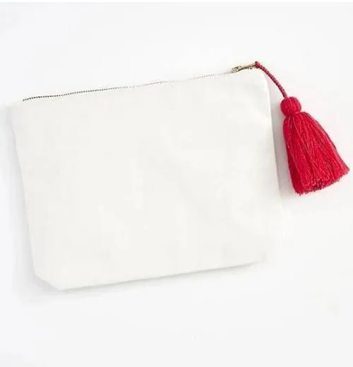 Colorful Pom Pouch