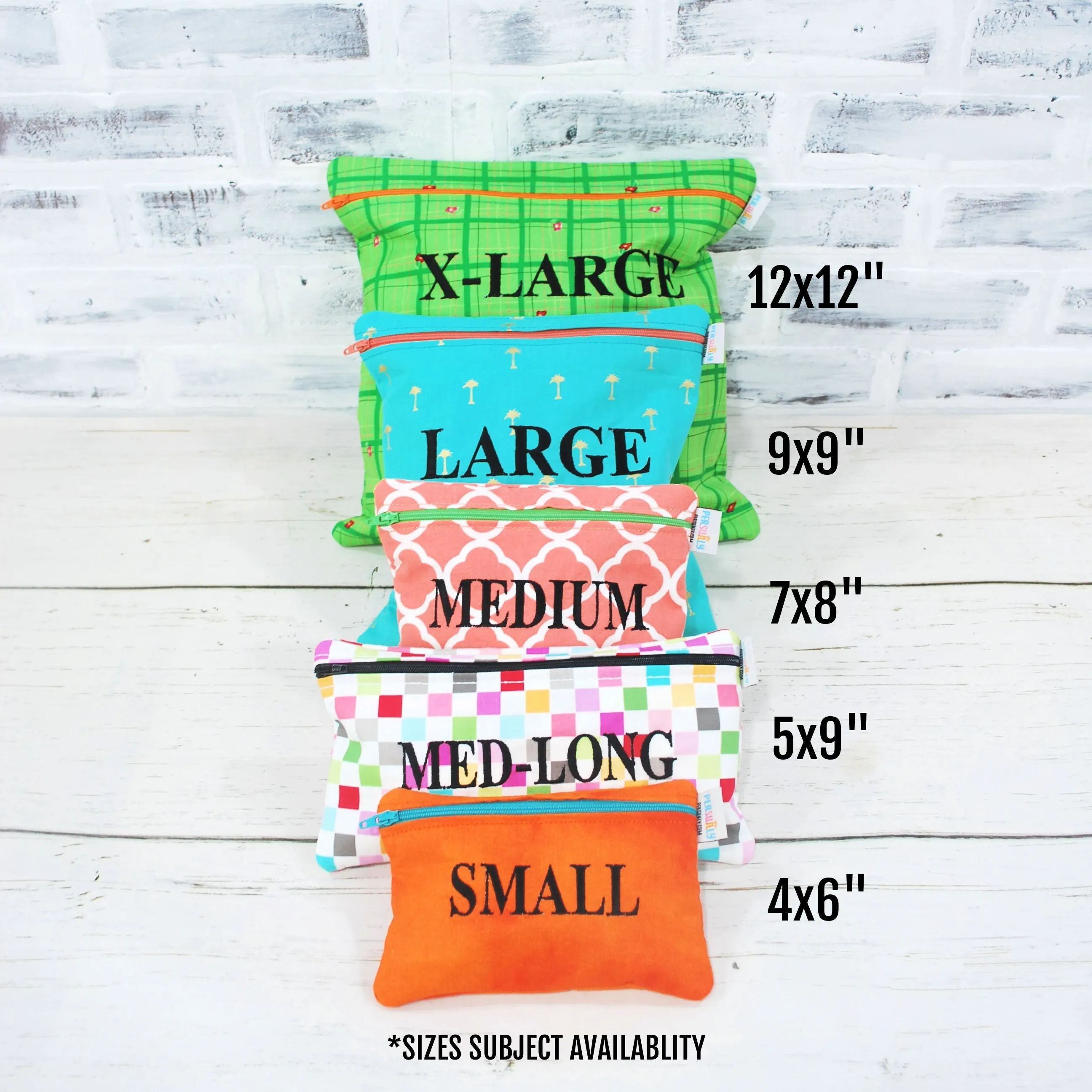 Colorful Raindrops Personalized Reusable Food Bag